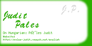 judit pales business card